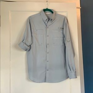 Baby Blue Columbia PFG Shirt